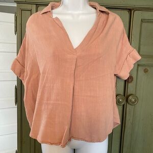 3/$20 Women's Peach Top